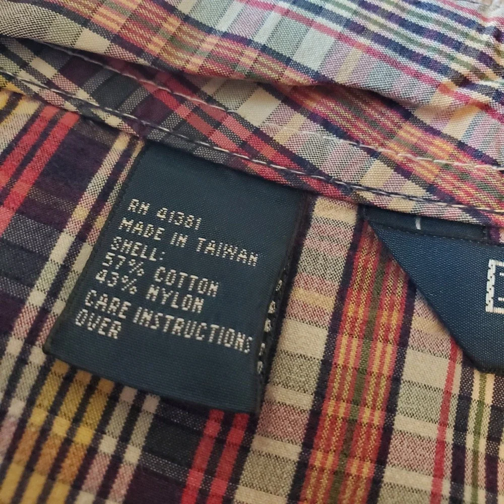 Polo Ralph Lauren Mens‎ Plaid Board Shorts Size 36 Madras Swim Trunks Cargo Navy